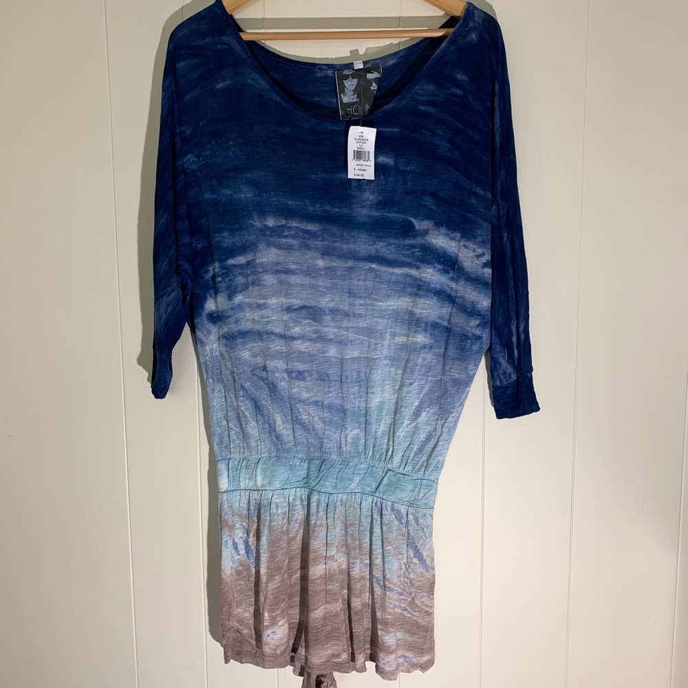 Young Fabulous & Broke-Tye Dye Romper. Small. NWT